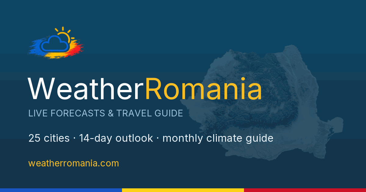 Romania Weather Today — Live Forecast & Weather in Romania